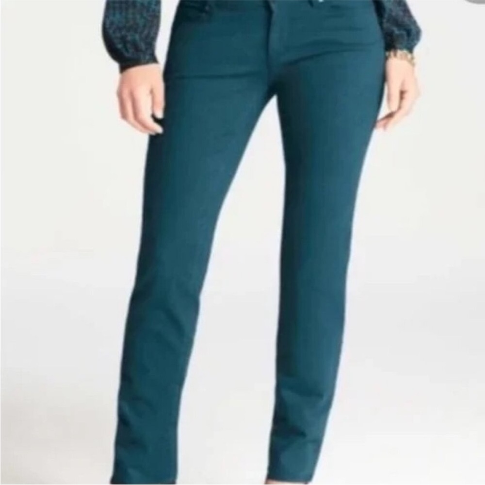 NWT Loft Modern Skinny 28 Size 6P Teal Jeans